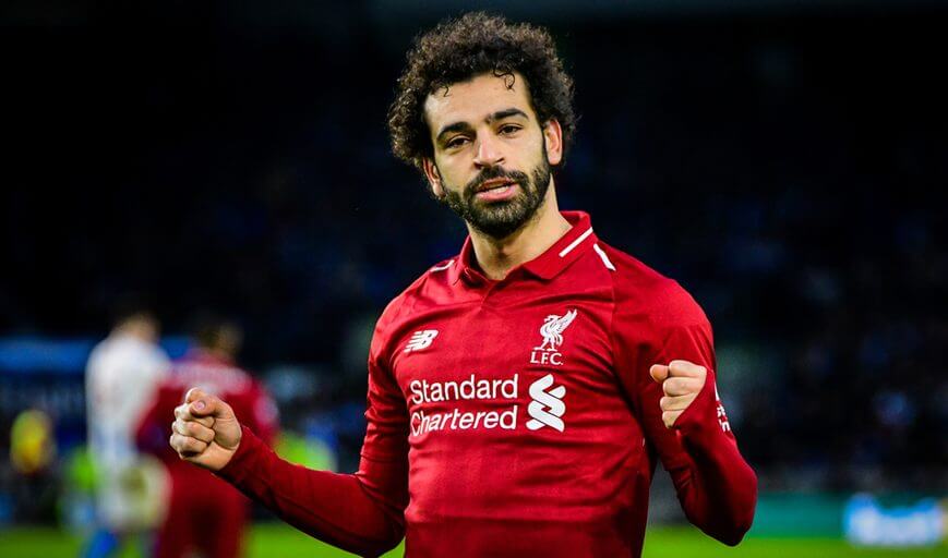 Mo Salah in Liverpool FC