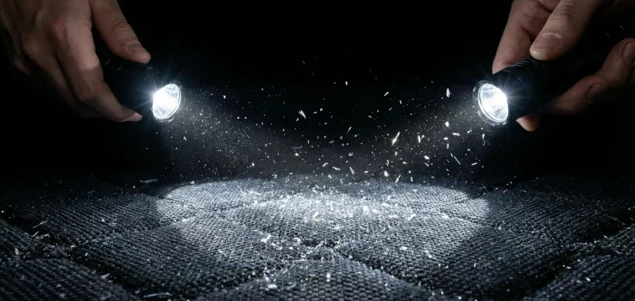 How to Tell If Your Mattress Has Fiberglass (The Flashlight Test)