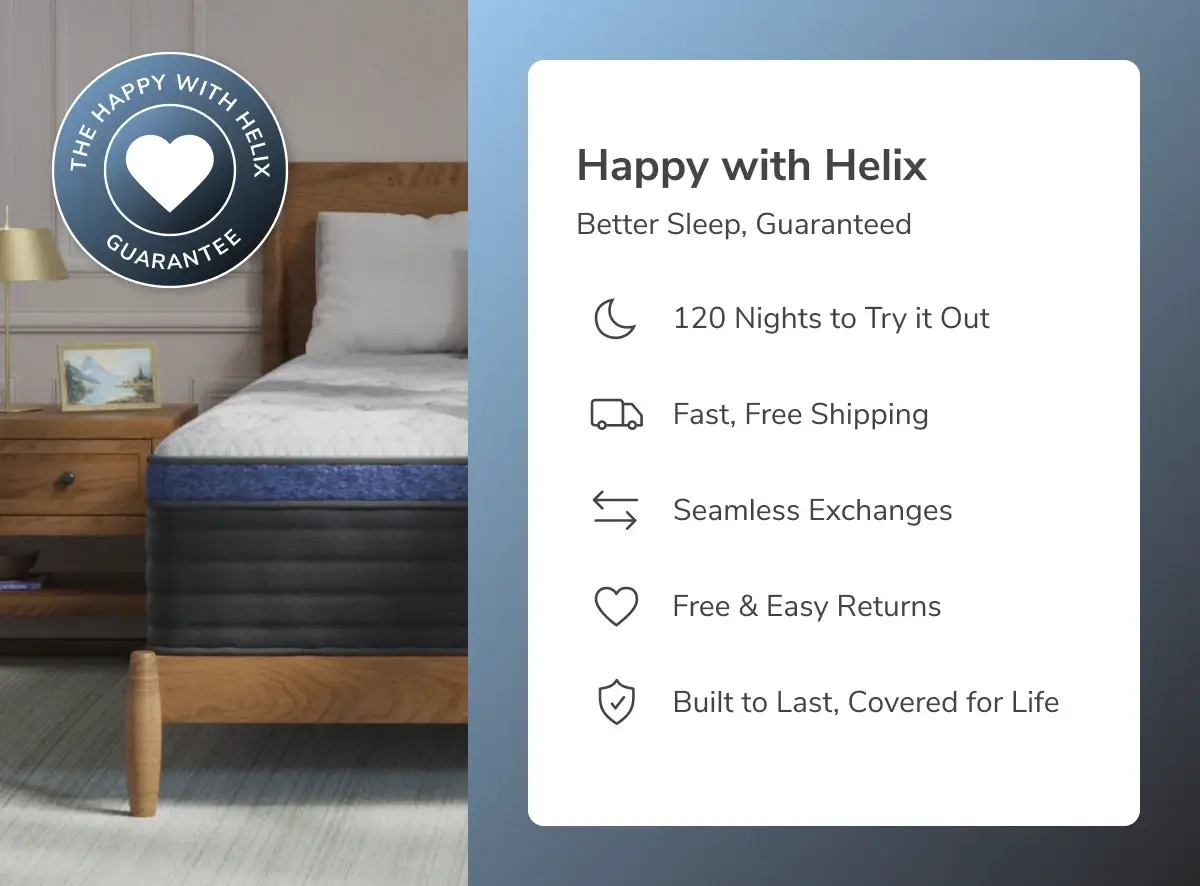 Helix Midnight Luxe Mattress Different Shipping and Warranty Explained