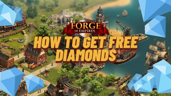 how to get diamonds and land in forge of empires