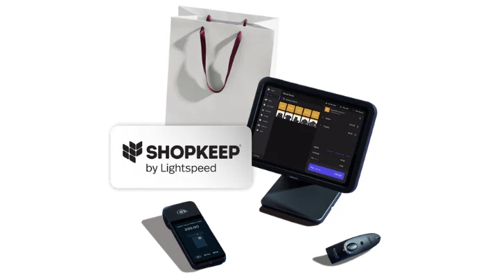 Shopkeep POS Register, terminal & card reader