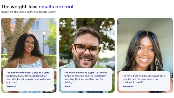 Weight Watchers Weight Loss Program Testimonials