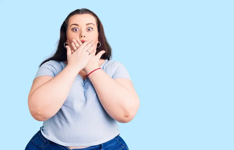 Plus sized lady shocked by the myths being disproven