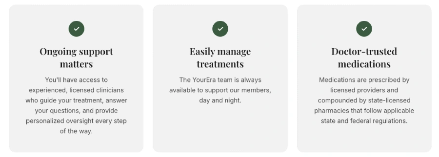 yourera weightloss 3 offerings