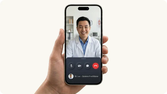 wellmedr telehealth video call on the phone