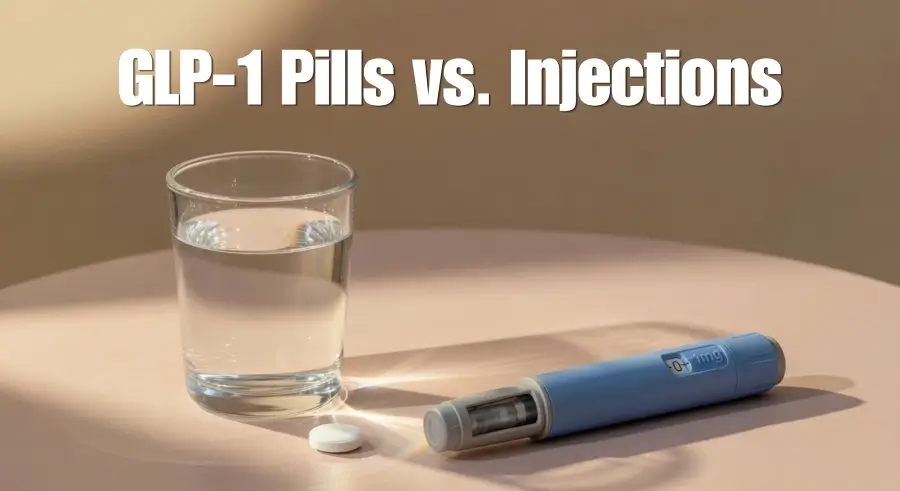 glp-1 pills vs injections
