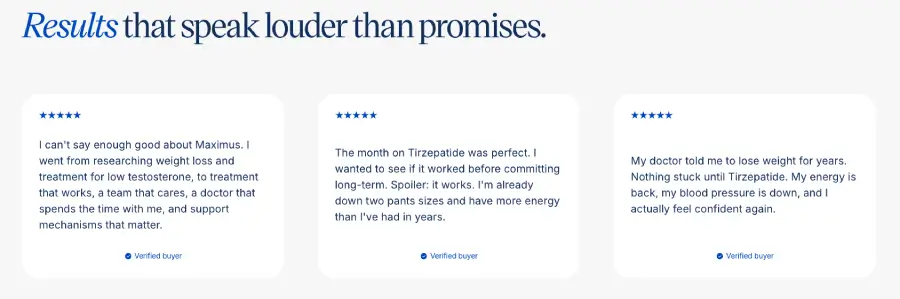 maximus tribe testimonial