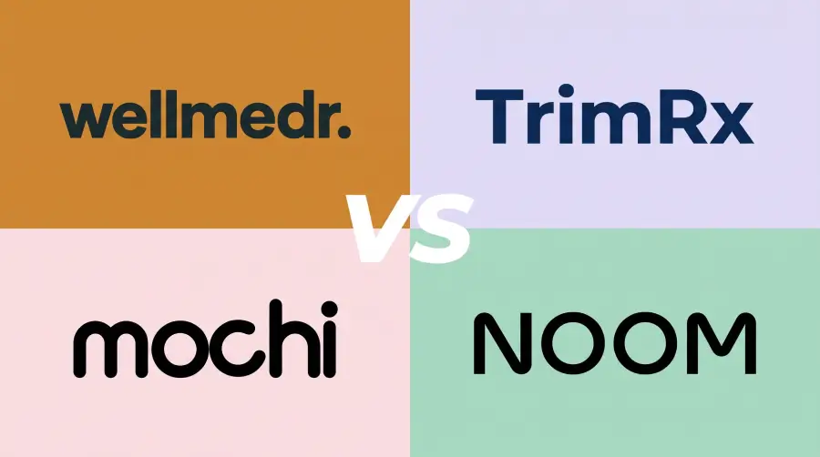 wellmedr vs. trimrx vs. mochi vs. noom