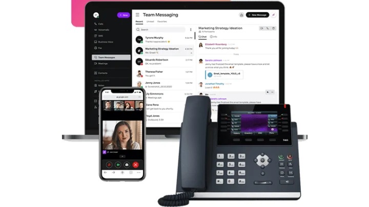 Vonage phone + user dashboard