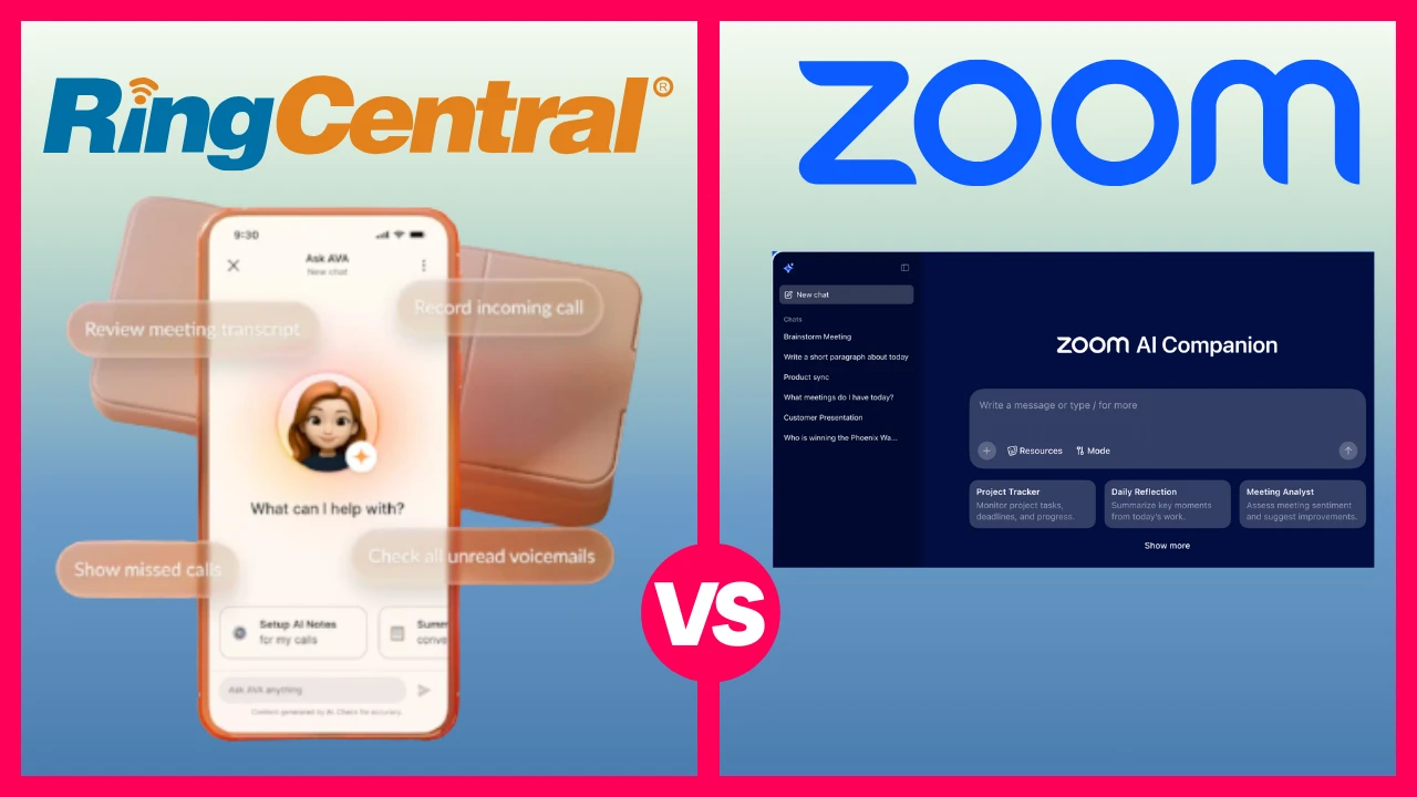 RingCentral vs Zoom Phone AI Article Thumbnail