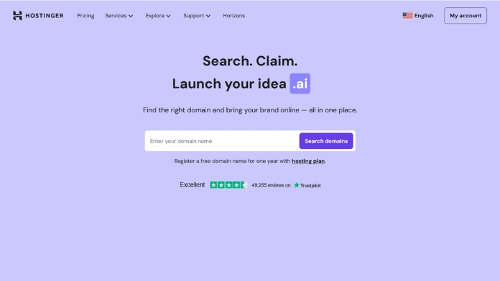 Hostinger Product Image