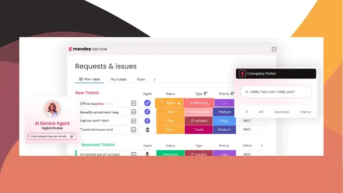 Monday ITSM Product Image