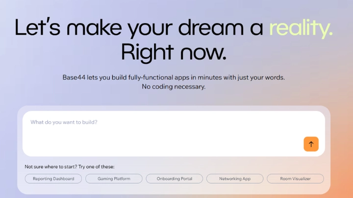 Base44 Prompt Screen